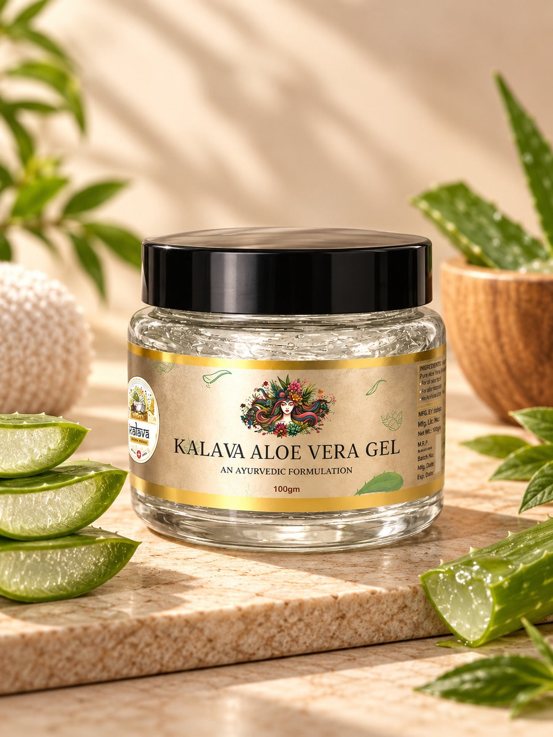 Kalava Shampoo packaging designed by Social Mirchi